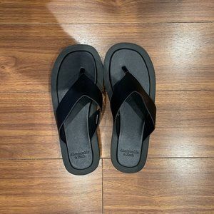 Abercrombie and Fitch Platform Flip Flops
